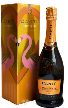 Игристое вино Canti Prosecco  2022  gift box  750 мл
