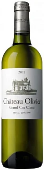 Вино Chateau Olivier Blanc AOC Pessac-Leognan  2020 750 мл