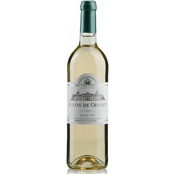 Вино Francois Martenot  Baron de Cresset white semi sweet  750 мл