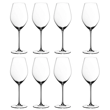 Набор из 8 бокалов  Riedel Vinum Champagne Wine Glass  set of 2 glasses Ридель Винум Шампань Вайн Глас 445 мл