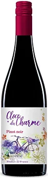 Вино Les Celliers Jean d'Alibert, "Cloce du Charme" Pinot Noir  Кло дю Шарм  Пино Нуар  2020  750 мл