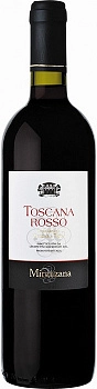 Вино Miranzana  Toscana Rosso IGT Миранцана  Тоскана Россо 750 мл