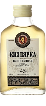 Водка ККЗ Кизлярка Выдержанная Виноградная 100 мл