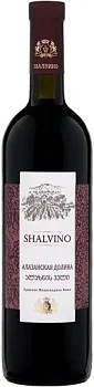 Вино Shalvino  Alazani Valley  Red  Шалвино  Алазанская Долина  Красное   750 мл