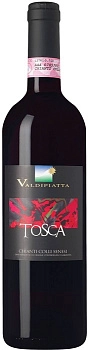 Вино Valdipiatta Chianti Colli Senesi DOCG Кьянти Коли Сенези DOCG  2016 750 мл