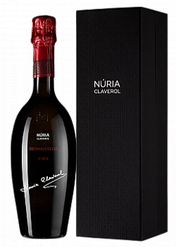 Игристое вино Cava Nuria Claverol Homenatge  gift box  2014 750 мл