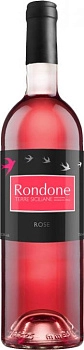 Вино Settesoli Rondone  Rose Sicilia IGT  Рондоне Неро Розе 2018   750 мл