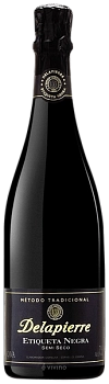 Игристое вино  Cava Delapierre Etiqueta Negra  Semi Seco   750 мл