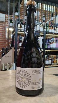 Игристое вино  Коктебель Кокур выдержанное белое  брют  750 мл  12,5%