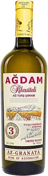 Портвейн  Az-Granata   Agdam  Rkasiteli     750 мл