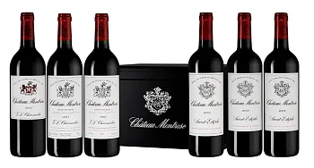 Вино Set Chateau Montrose: 1995, 1998, 2000, 2005, 2006, 2009  6х750 мл