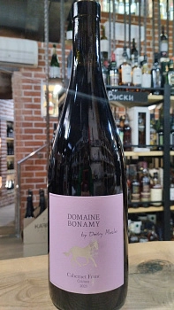 Вино  Domaine Bonamy  by Dmitry Maslov  Бонами  Каберне Фран 2023 750 мл  13 %