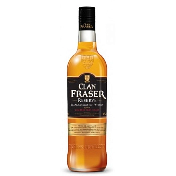 Виски Clan Fraser Reserve blended whisky   5year  700 мл