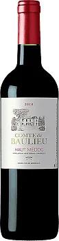 Вино Haut-Medoc АОС Chateau Ramage La Batisse COMTE DE BAULIEU   2018 750 мл