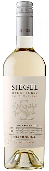 Вино SIEGEL HENDPICKED RESERVA "CHARDONNAY", СИГЕЛЬ ХЕНДПИКТ РЕЗЕРВ "Шардоне"  750 мл