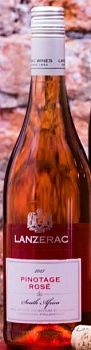 Вино Lanzerac Pinotage Rose  Ланзерак Пинотаж  Розе  Стелленбош 2018 750 мл