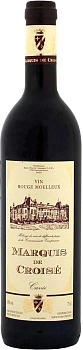 Вино Marquis de Croise Rouge Moelleux Маркиз де Круазе Красное Полусладкое 750 мл