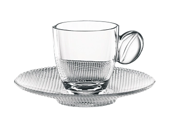 Чашки и кружки Spiegelau Collezione Crema Espresso Шпигелау Коллеционе Крема кофейная пара 75 мл
