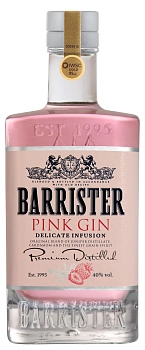 Джин Барристер Пинк дистиллированный 1 л