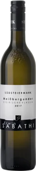 Вино Weingut Erwin Sabathi  Weisburgunder Steirische Klassik  Вайнгут Эрвин Сабати Вайсбургундер Штайрише Классик   2017  750 мл