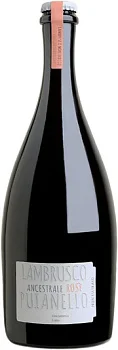 Игристое вино Puianello  Ancestrale Lambrusco dell'Emilia IGT Rose  750 мл