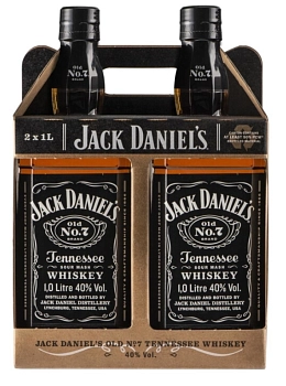 Виски Jack Daniel's gift box Twin Pack 1000 мл