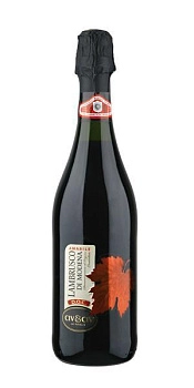 Вино Riunite  Lambrusco  dell’Emilia IGT  Риуните Ламбруско  делле Эмилия  200 мл