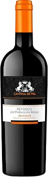 Вино Cantina de Pra  Refosco dal Peduncolo Rosso  Trevenezie IGP   750 мл  13 %