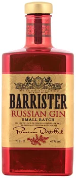Джин  Кошерный Barrister Russian Gin   700 мл