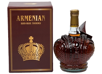 Коньяк  Прошянский Коньячный Завод  Корона 5 летний в п/у  500 мл