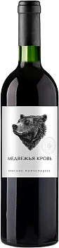 Вино Прохлада  Медвежья Кровь полусладкое 700 мл  12%