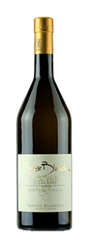 Вино Ronco Blanchis Ribolla Gialla Collio DOC  Ронко Бланкис Риболла Джалла Коллио DOC  2018 750 мл