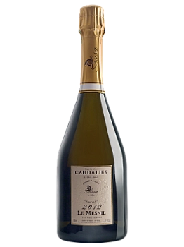 Шампанское  De Sousa Grand Cru Cuvee des Caudalies Le Mesnil Blanc de Blancs Extra Brut Millesime в подарочной упаковке  2012  750 мл 12,5%