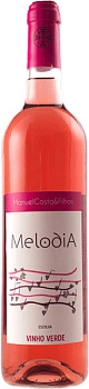 Вино Manuel Costa e Filhos Melodia Rose  Vinho Verde DOC Мелодия Розовое, 750 мл