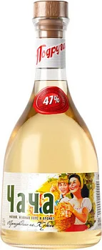 Настойка ЛВЗ Фортуна Подруга Чача горькая 1500 мл