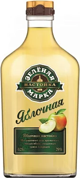 Настойка Зеленая Марка Яблочная  250 мл