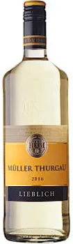 Вино Muller Thurgau Lieblich Мюллер Тургау QbA белое полусладкое 750 мл