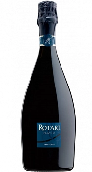 Вино Mezzacorona Trento DOC Rotari Flavio Riserva Brut in gift box Меззакорона Тренто Ротари Флавио Ризерва Брют в п/у 2014 750 мл 13%