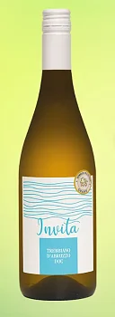 Вино Cantina Frentana Invita Trebbiano D'Abruzzo 750 мл 12%