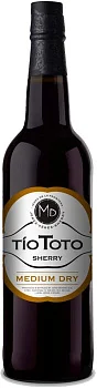 Херес Tio Toto Medium Dry  2021  750 мл
