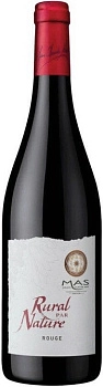 Вино Rural par Nature Rouge Pays d'Oc IGP Рураль пар Натюр Руж 2018 750 мл
