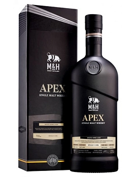 Виски M & H Apex Single Cask White Wine Cask  gift box  700 мл 59,8%