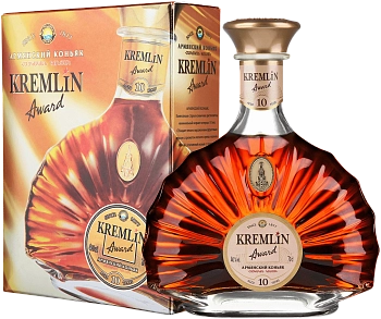 Коньяк  Kremlin Award  10 Years Old  gift box   700 мл