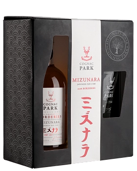 Коньяк Park Mizunara Borderies gift set with glass  700 мл