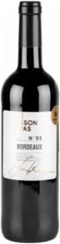 Вино Maison Givas № 3 Bordeaux Мезон Живас Бордо  750 мл
