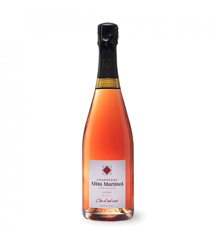 Шампанское ALBIN MARTINOT Clair Choisi Rosé de Saignée Extra Brut 2016 750 мл 12,5%