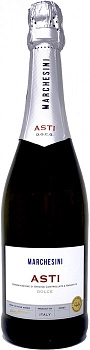 Вино игристое  Marchesini Asti  2019 750 мл