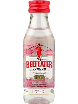Джин Beefeater London Dry Gin 50 мл  40%