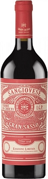 Вино Gran Sasso Sangiovese Terre di Chieti  2021 750 мл  12%