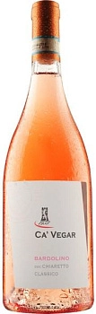 Вино Cantina Castelnuovo del Garda Ca'Vegar Bardolino Chiaretto Classico DOC  2014 750 мл